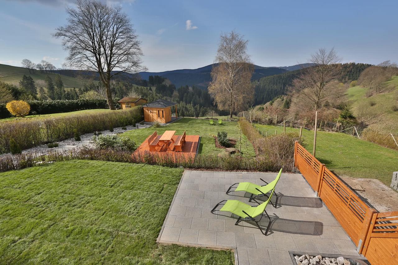 Landhaeuser Bergwiese - Ferienhaus Hoehenblick ザンクト・アンドレーアスベルク エクステリア 写真